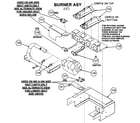 Carrier 48XL024060300 burner assy diagram