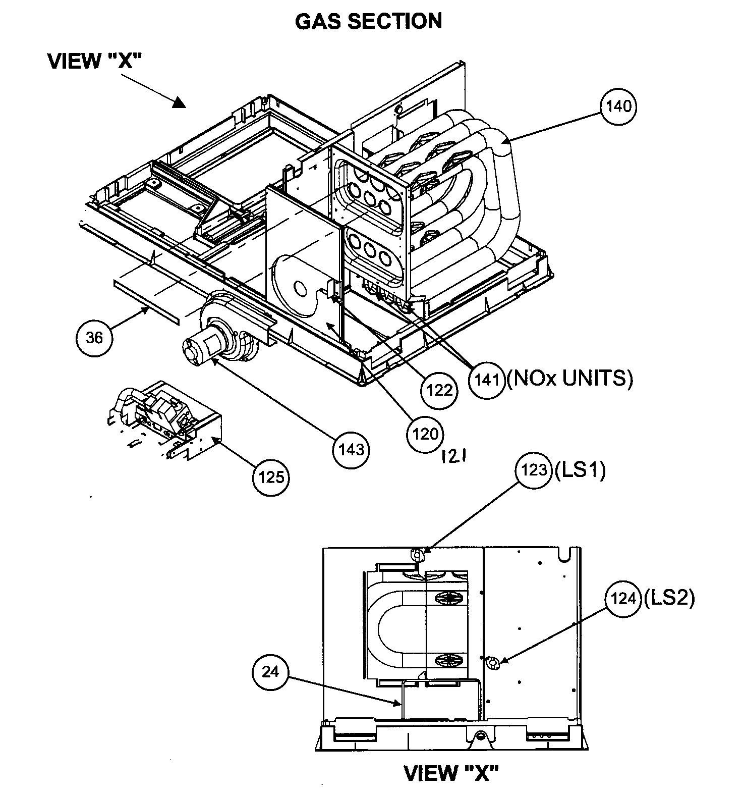 Exchange assy