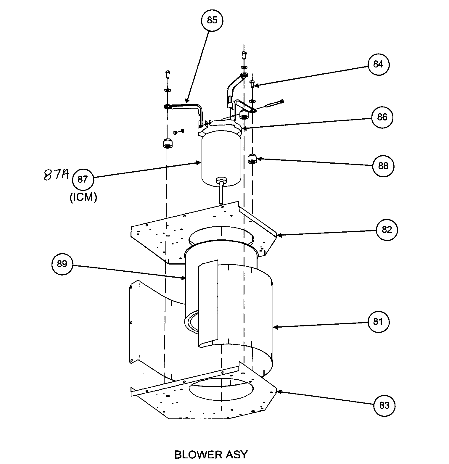 Blower assy