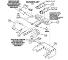 Carrier 48XL048130300 burner assy diagram