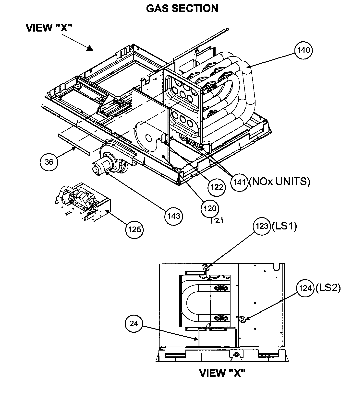 Exchange assy