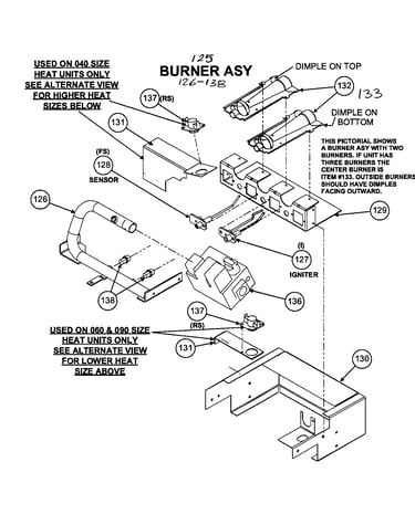Burner assy