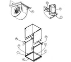 Carrier FV4BNB003000AAAA cabinet parts 2 diagram