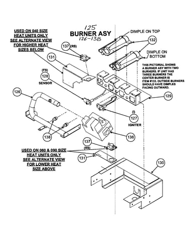 Burner assy
