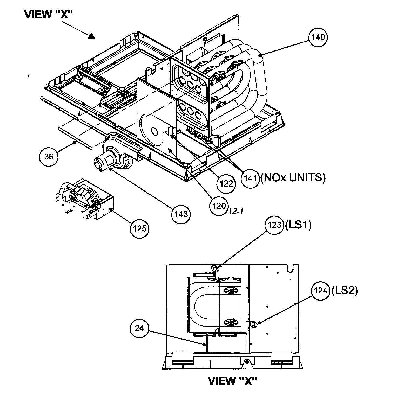 Exchange assy
