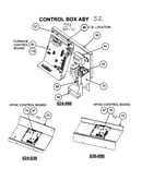 Control box/control panel assy