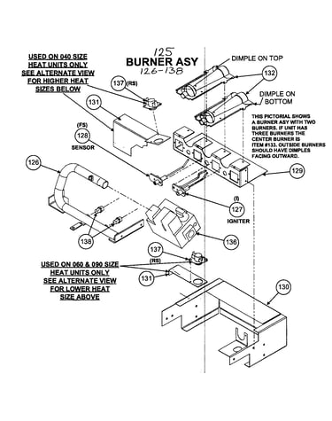 Burner assy