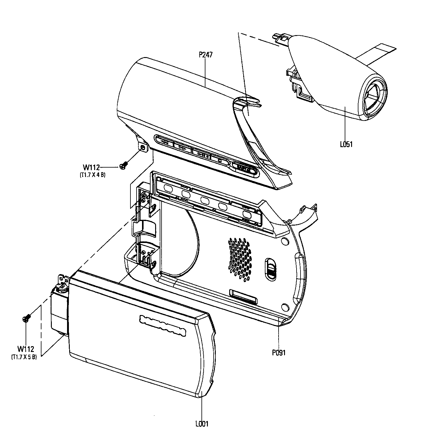 Left assy