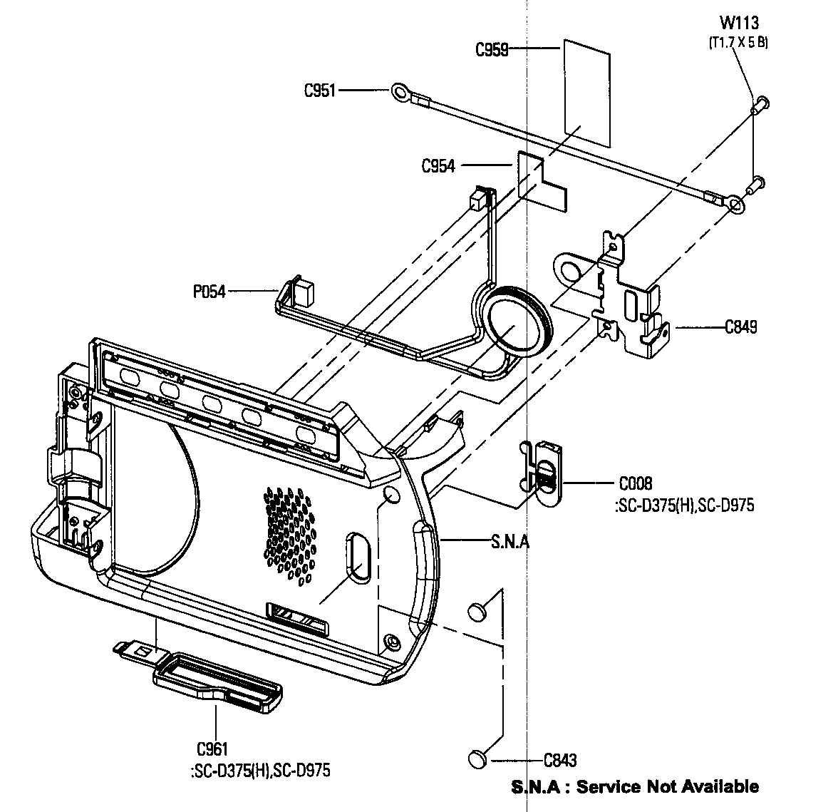 Case lt assy