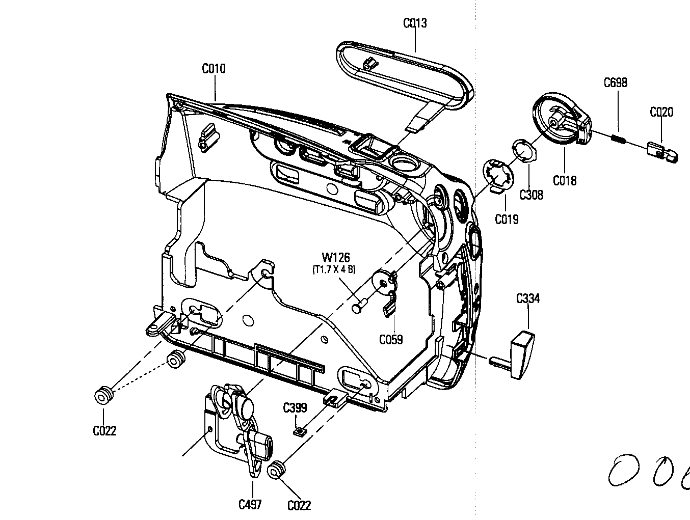 Case rt assy