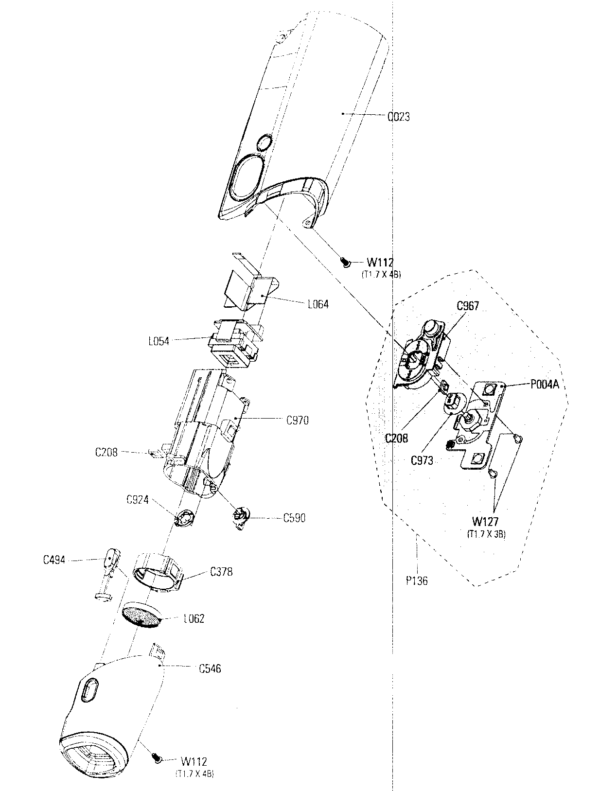 TOP/CVF ASSY