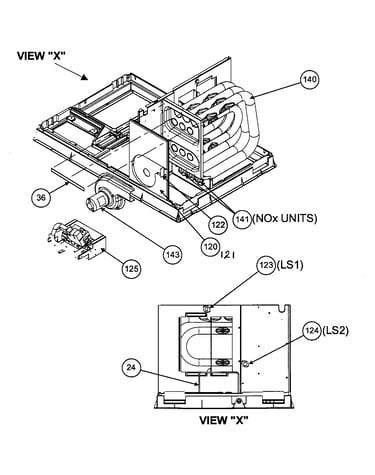 Gas section