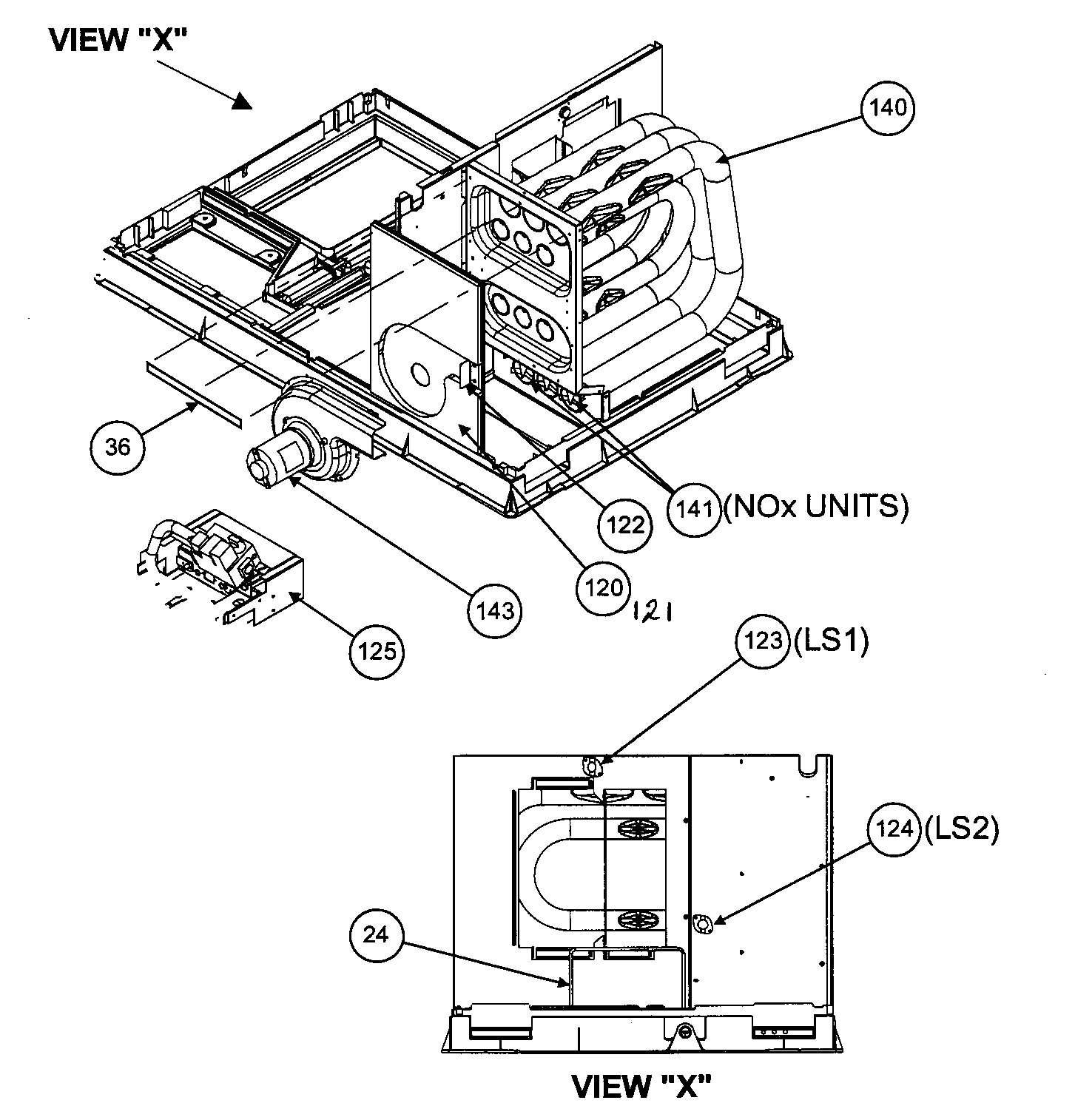 Gas section
