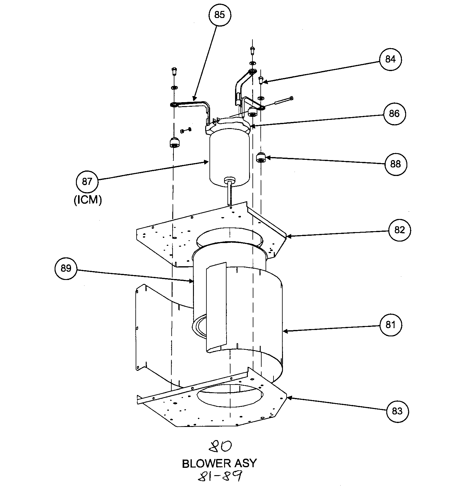 Blower assy