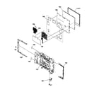 Sony DSC-G1 cabinet lcd block diagram