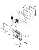 Cabinet lcd block