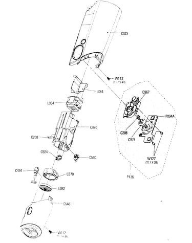 Top/cvf assy
