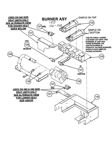Burner assy