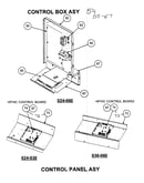 Control box/control panel assy