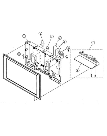 Rear cover assy