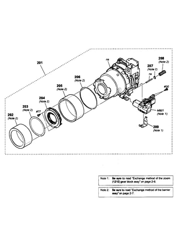 Lens assy
