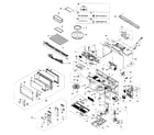 Kenmore 40180082700 cabinet parts diagram