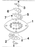 Lower pressure valve plate