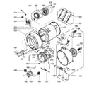 LG WM2688HWM drum/tub assy diagram
