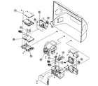 Sony KDF-37H1000 chassis/optical block diagram