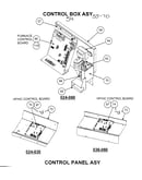 Control box/control panel assy