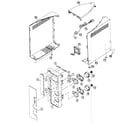 JVC TH-L1J cabinet parts diagram