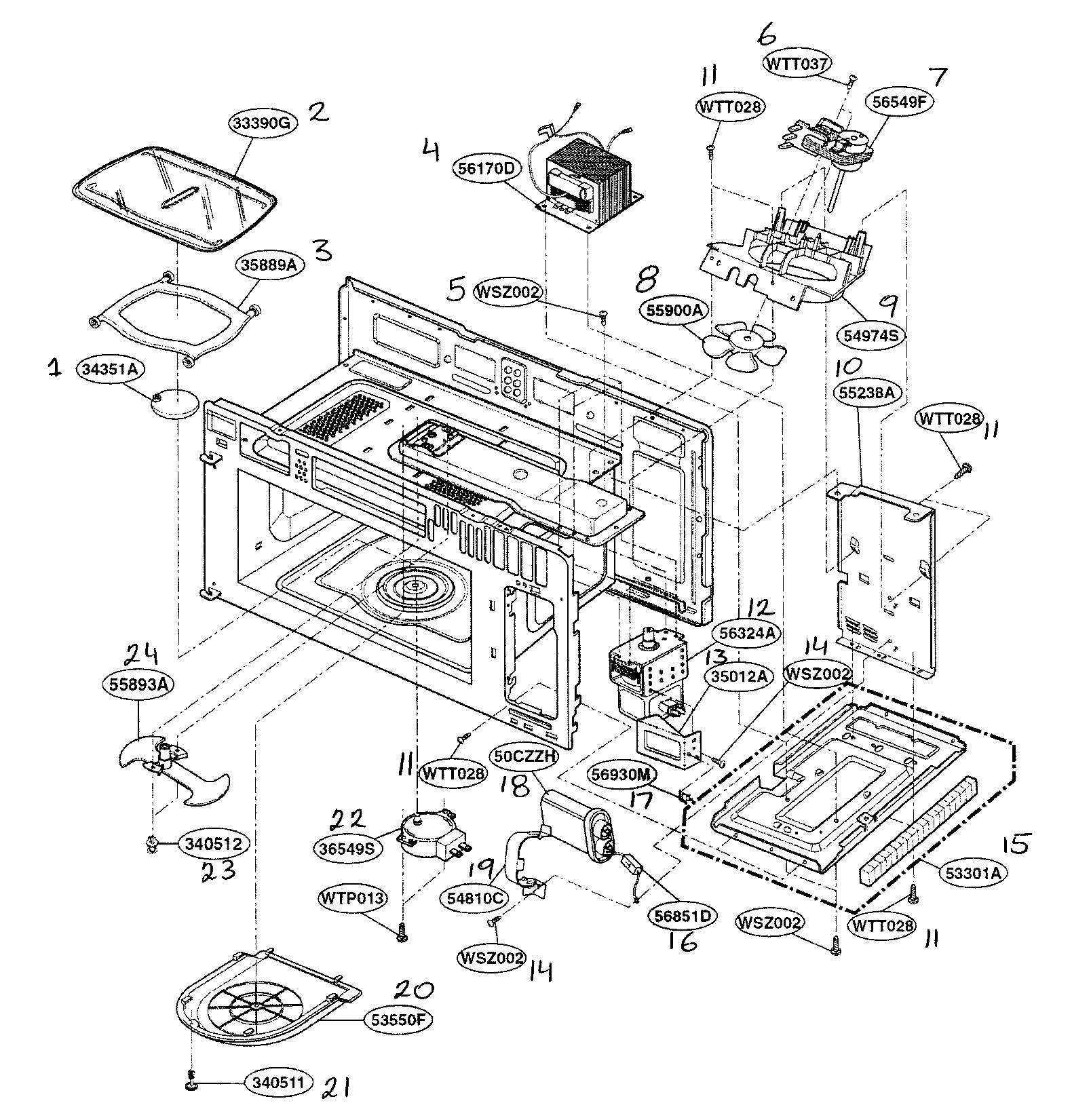 Interior parts 1