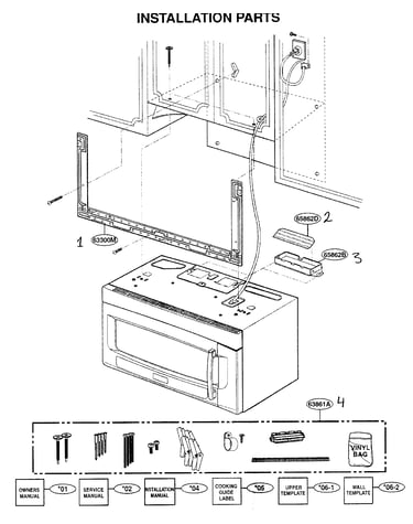 Installation parts