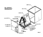 ICP EBU2X24FA1 cabinet parts diagram
