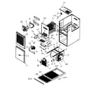 ICP H8MPV050B12C1 cabinet parts diagram