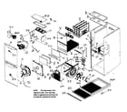 ICP H9MPV125L20D1 cabinet parts diagram