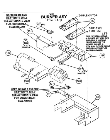 Burner assy