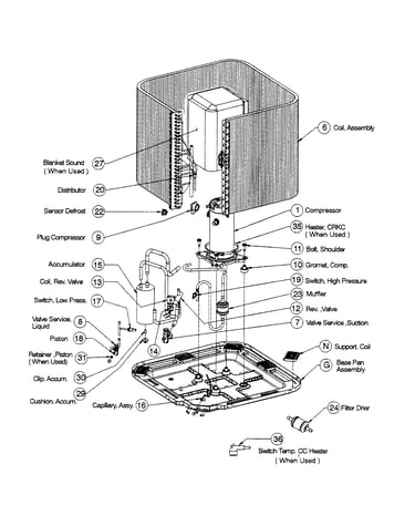 Inside cabinet parts