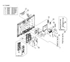 Sony KDL-32XBR4 chassis assy diagram