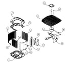 Carrier 24APA518A0030010 inside view diagram