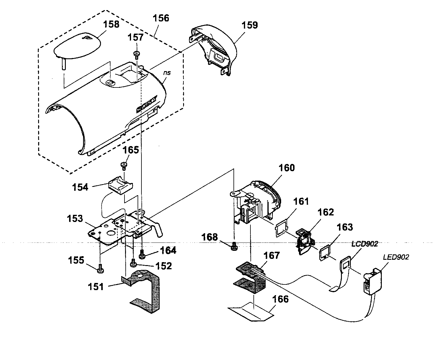 Cabinet parts upper