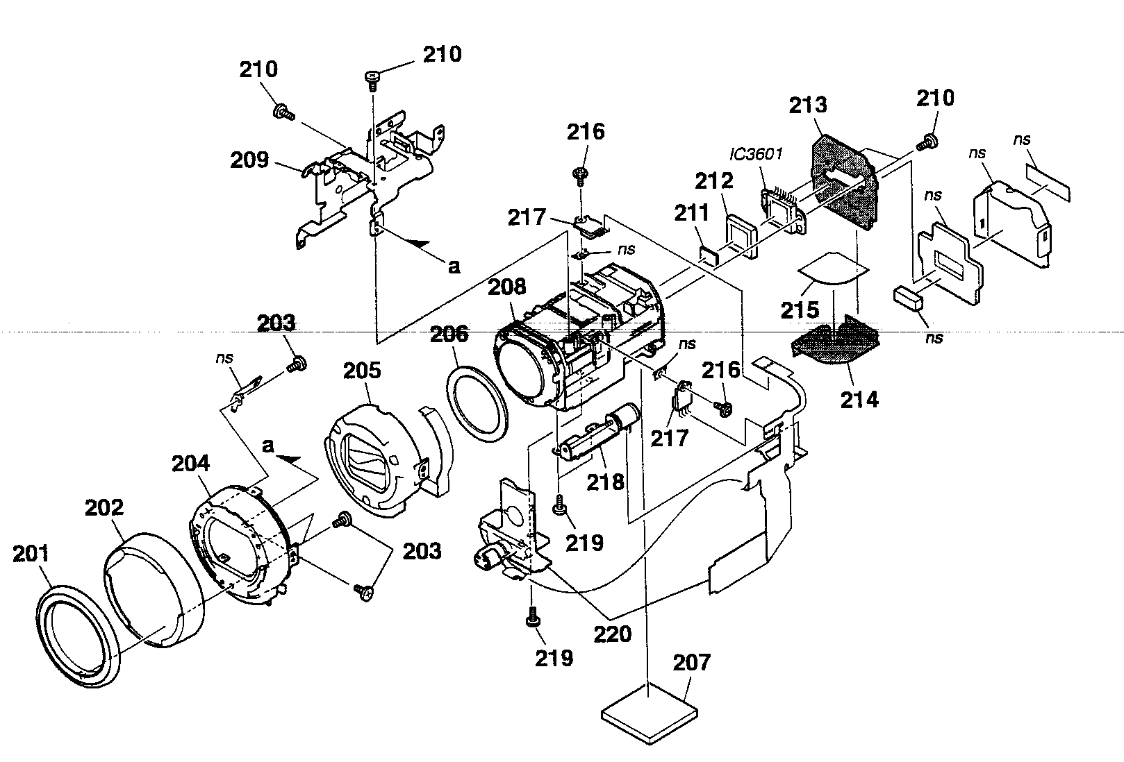 Lens block