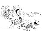 Sony DCR-HC90 lt cabinet parts 2 diagram