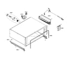 Thermador WDC30E01 cabinet parts diagram