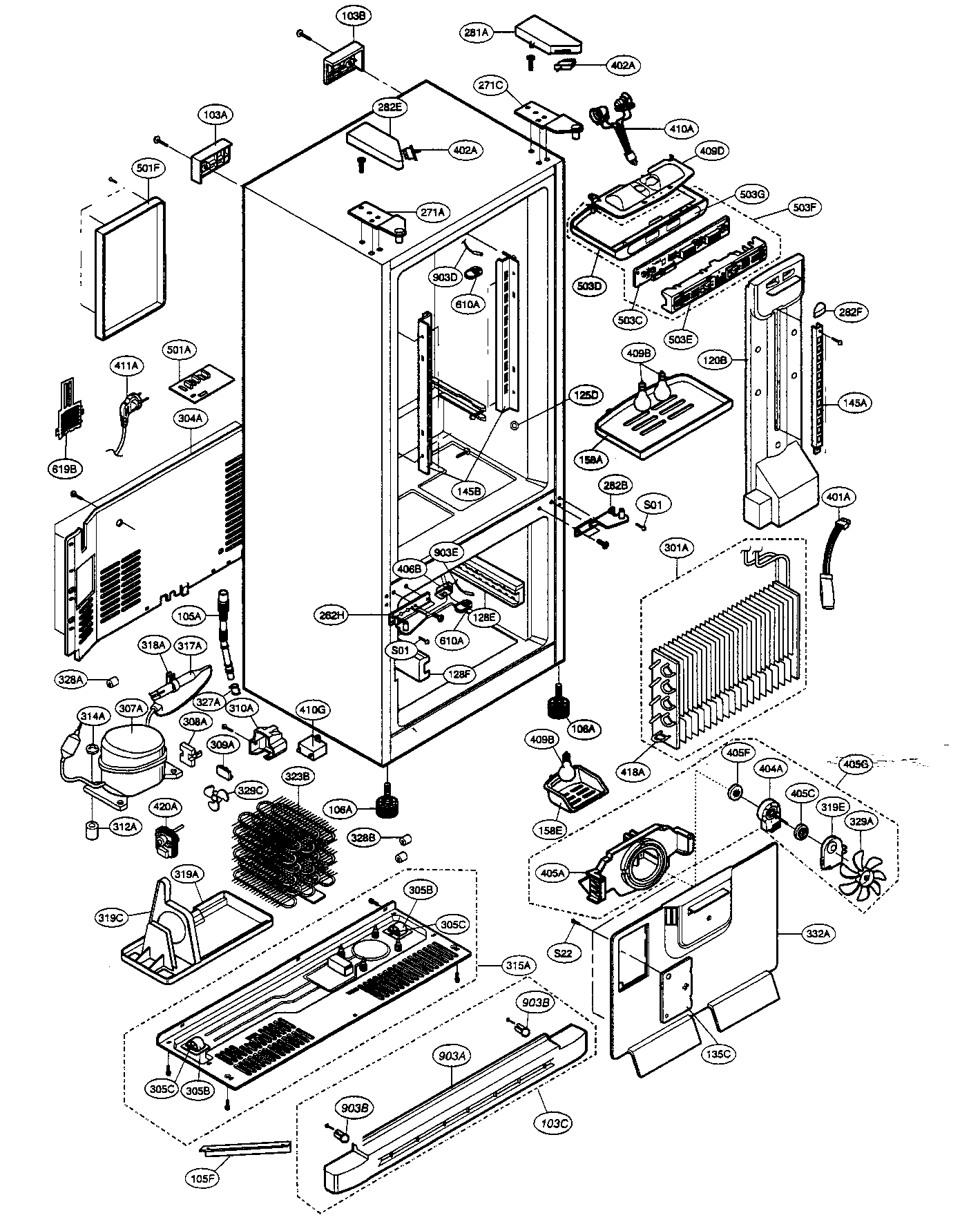 CASE PARTS