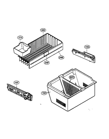 Freezer parts