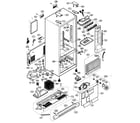 LG LFC20740SW/00 case parts diagram