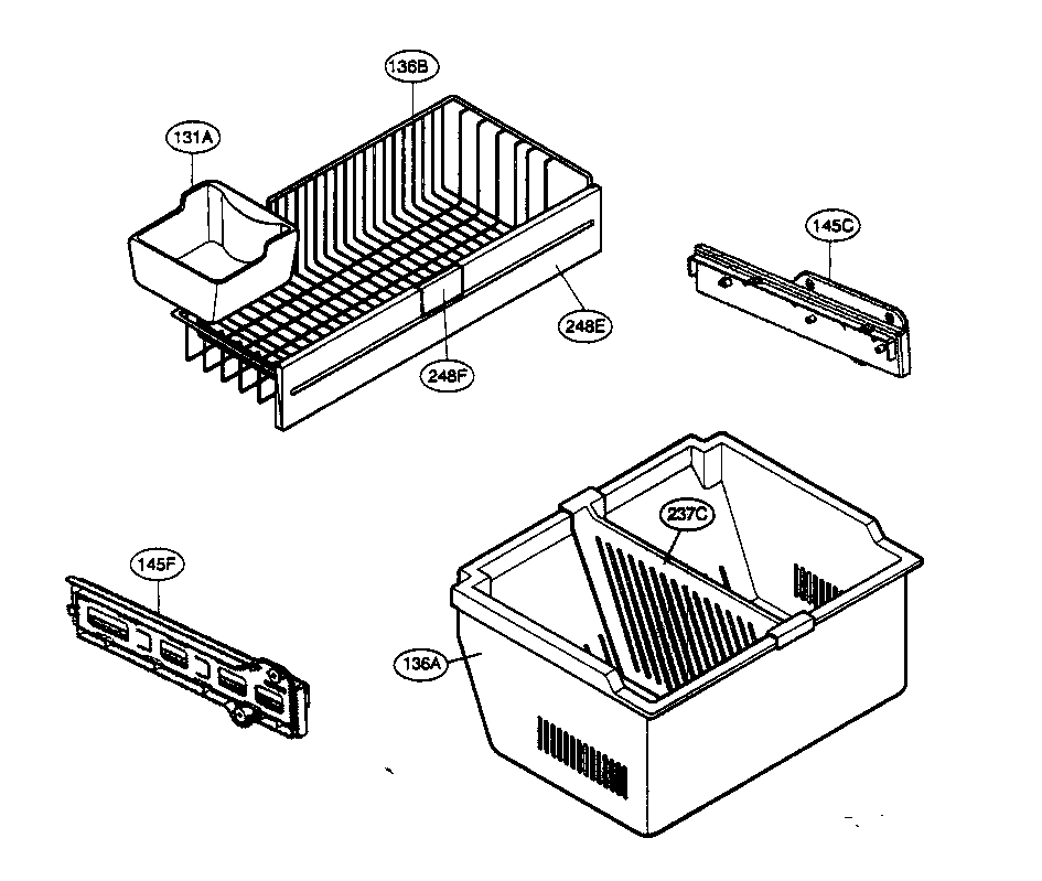 Freezer parts