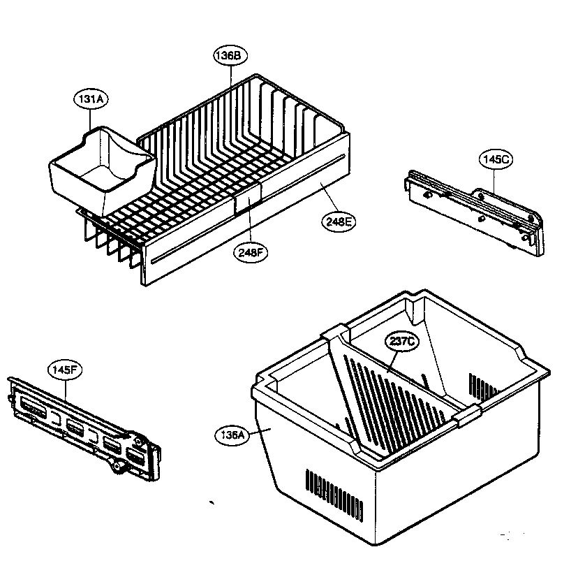Freezer parts