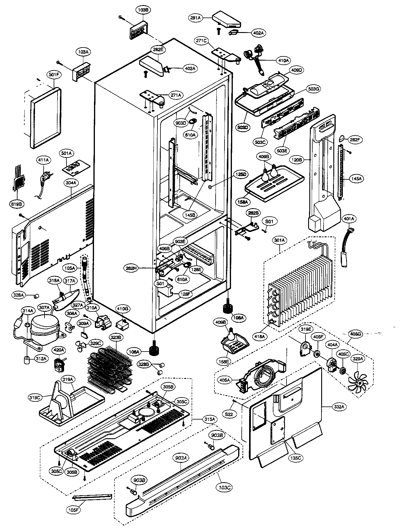 CASE PARTS